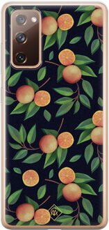 Casimoda Samsung Galaxy S20 FE siliconen hoesje - Orange lemonade Multi