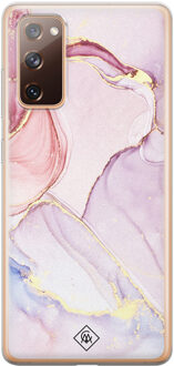 Casimoda Samsung Galaxy S20 FE siliconen hoesje - Purple sky Paars