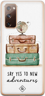 Casimoda Samsung Galaxy S20 FE siliconen hoesje - Wanderlust Multi
