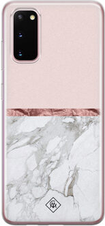 Casimoda Samsung Galaxy S20 siliconen telefoonhoesje - Rose all day Multi