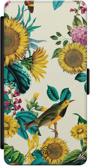 Casimoda Samsung Galaxy S21 flipcase - Sunflowers Multi