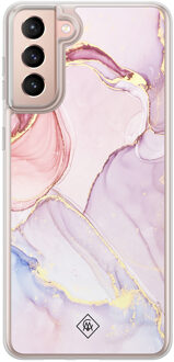 Casimoda Samsung Galaxy S21 hybride hoesje - Purple sky Paars