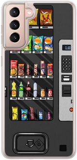 Casimoda Samsung Galaxy S21 hybride hoesje - Snoepautomaat Multi