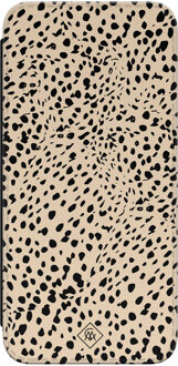 Casimoda Samsung Galaxy S23 FE flipcase - Spot on Bruin/beige