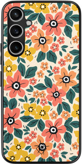 Casimoda Samsung Galaxy S23 FE hoesje - Blossom Multi