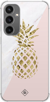 Casimoda Samsung Galaxy S23 FE shockproof hoesje - Ananas Roze