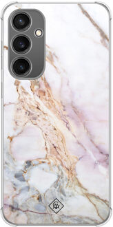 Casimoda Samsung Galaxy S23 FE shockproof hoesje - Parelmoer marmer Multi