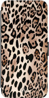 Casimoda Samsung Galaxy S23 flipcase - Luipaard print Bruin/beige