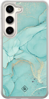 Casimoda Samsung Galaxy S23 hybride hoesje - Touch of mint
