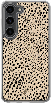 Casimoda Samsung Galaxy S23 Plus hybride hoesje - Spot on Bruin/beige