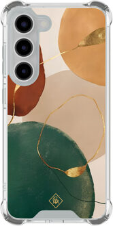 Casimoda Samsung Galaxy S23 shockproof hoesje - Earthy luxe