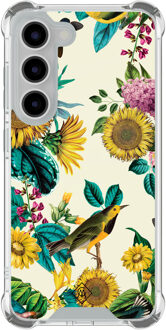 Casimoda Samsung Galaxy S23 shockproof hoesje - Sunflowers