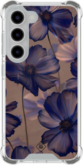 Casimoda Samsung Galaxy S23 shockproof hoesje - Twilight petals
