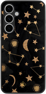 Casimoda Samsung Galaxy S24 FE hoesje - Counting the stars Goudkleurig
