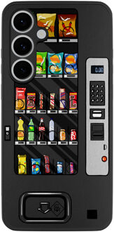 Casimoda Samsung Galaxy S24 FE hoesje - Snoepautomaat Zwart, Multi