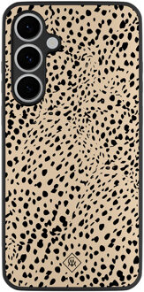Casimoda Samsung Galaxy S24 FE hoesje - Spot on Bruin/beige