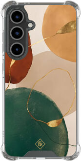 Casimoda Samsung Galaxy S24 FE shockproof hoesje - Earthy luxe Multi