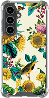 Casimoda Samsung Galaxy S24 FE shockproof hoesje - Sunflowers Multi