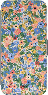 Casimoda Samsung Galaxy S24 flipcase - Blue gardens Blauw