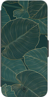 Casimoda Samsung Galaxy S24 flipcase - Monstera leaves Groen