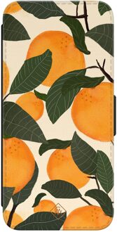 Casimoda Samsung Galaxy S24 flipcase - Orange garden Multi