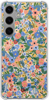 Casimoda Samsung Galaxy S24 Plus shockproof hoesje - Blue gardens Blauw