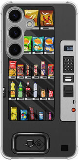 Casimoda Samsung Galaxy S24 Plus shockproof hoesje - Snoepautomaat Zwart