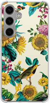 Casimoda Samsung Galaxy S24 Plus shockproof hoesje - Sunflowers Geel