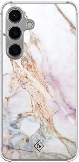 Casimoda Samsung Galaxy S24 shockproof hoesje - Parelmoer marmer Multi