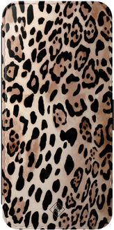 Casimoda Samsung Galaxy S25 FE flipcase - Luipaardprint Bruin/beige