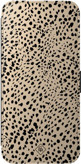 Casimoda Samsung Galaxy S25 FE flipcase - Spot on Bruin/beige