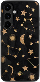 Casimoda Samsung Galaxy S25 FE hoesje - Counting the stars Goudkleurig
