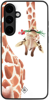 Casimoda Samsung Galaxy S25 FE hoesje - Giraffe Bruin/beige
