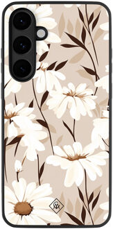 Casimoda Samsung Galaxy S25 FE hoesje - In bloom Bruin/beige