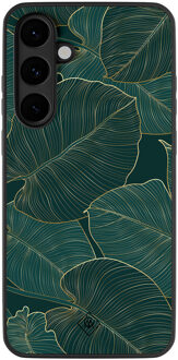 Casimoda Samsung Galaxy S25 FE hoesje - Monstera leaves Groen