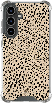 Casimoda Samsung Galaxy S25 FE shockproof hoesje - Spot on Bruin/beige