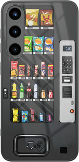 Casimoda Samsung Galaxy S25 glazen hardcase - Snoepautomaat Multi