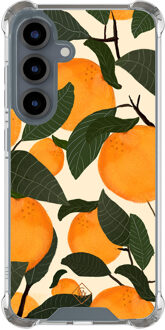 Casimoda Samsung Galaxy S25 shockproof hoesje - Oranges Multi