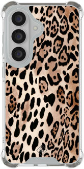 Casimoda Samsung Galaxy S26 shockproof hoesje - Golden wildcat Bruin/beige
