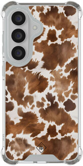 Casimoda Samsung Galaxy S26 shockproof hoesje - Koeienprint Multi