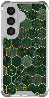 Casimoda Samsung Galaxy S26 shockproof hoesje - Kubus groen