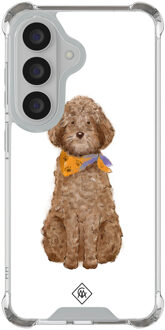 Casimoda Samsung Galaxy S26 shockproof hoesje - Labradoodle Bruin/beige