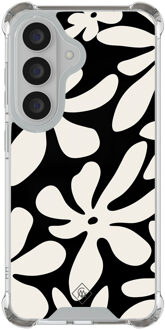 Casimoda Samsung Galaxy S26 shockproof hoesje - Noir bloom Zwart