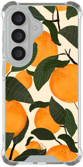 Casimoda Samsung Galaxy S26 shockproof hoesje - Orange garden Multi