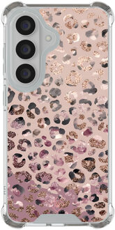 Casimoda Samsung Galaxy S26 shockproof hoesje - Rosé Leopard Bruin/beige