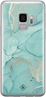 Casimoda Samsung Galaxy S9 siliconen hoesje - Touch of mint