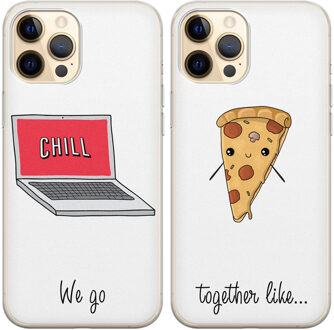 Casimoda Siliconen best friends hoesjes - We go together like Multi