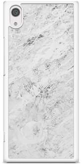 Casimoda Sony Xperia XA1 hoesje - Marmer grijs Grijs/zilverkleurig