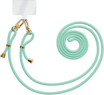 Casimoda Universeel telefoonkoord met dubbele sluiting - Mintgroen