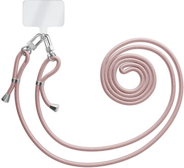 Casimoda Universeel telefoonkoord met dubbele sluiting - Rosegoud